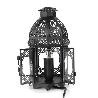 Rustic Metal Himalayan Desk Lamp
