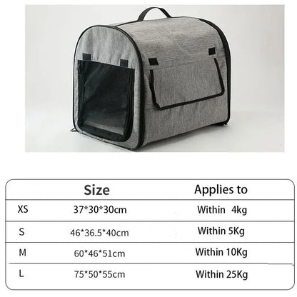 Portable Pet Carrier Foldable Travel Bag