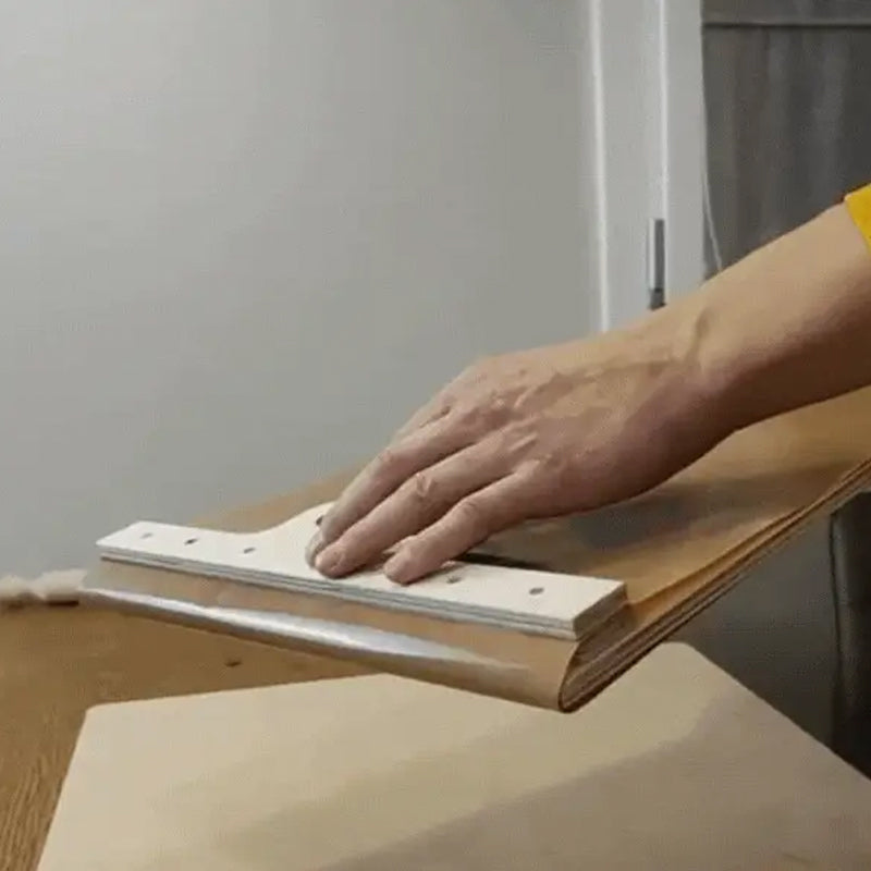 Wooden Pizza Peel with Smooth Slide Mechanism