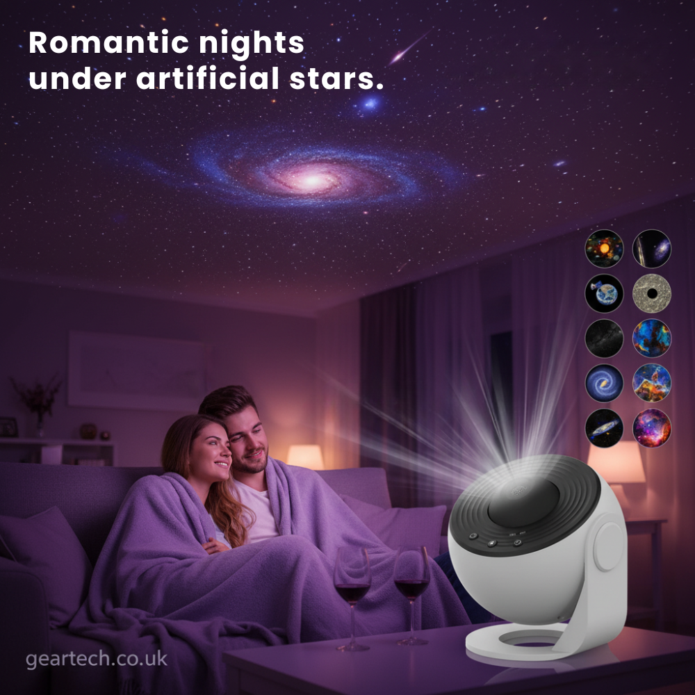 Cosmic Night Light Projector Lamp for Bedroom