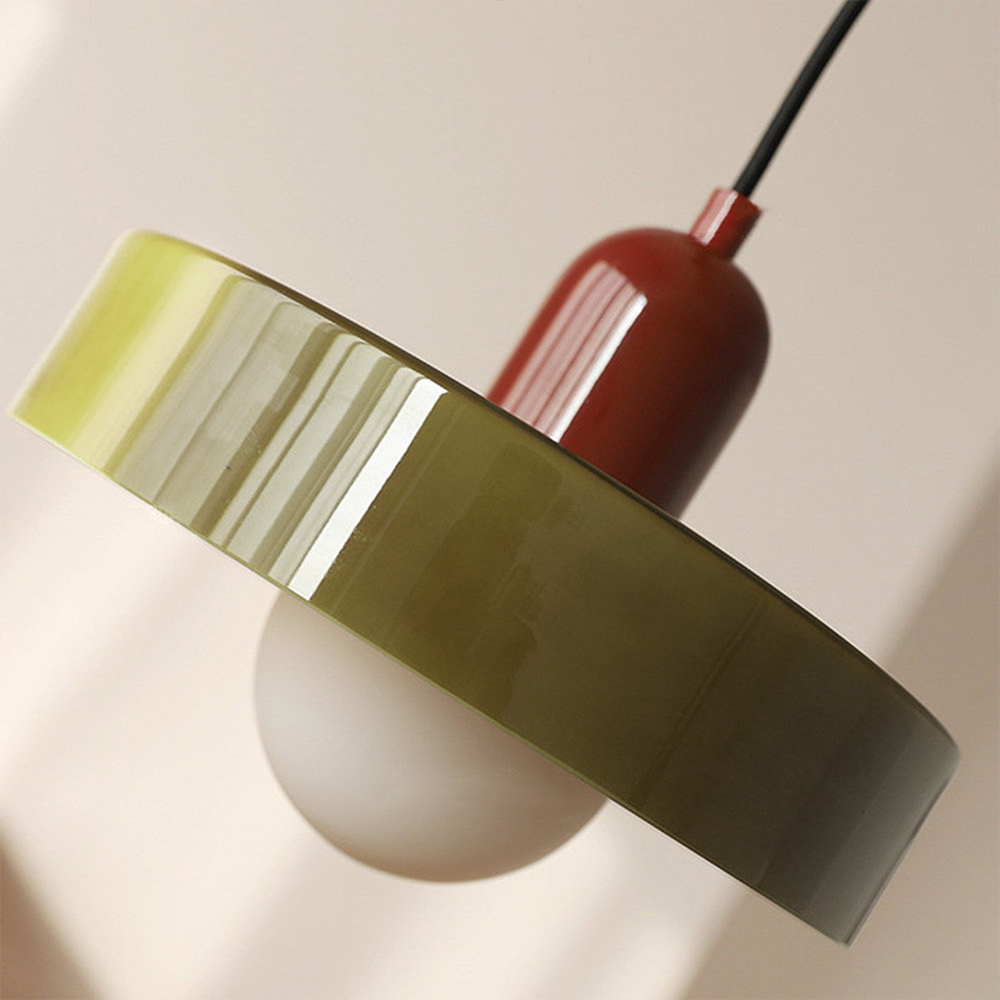 Stylish Glass Hanging Lamp Fixture