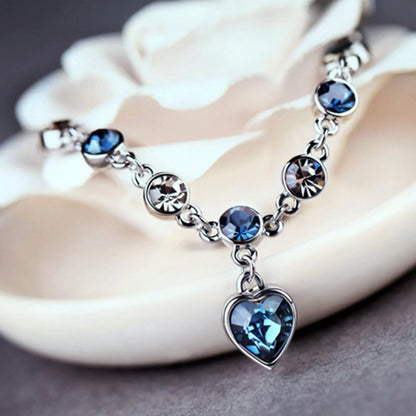 Sparkling Sea Crystal Jewelry Bracelet