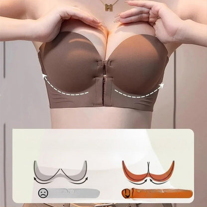 Comfortable Backless Bra with Easy Front Clasp