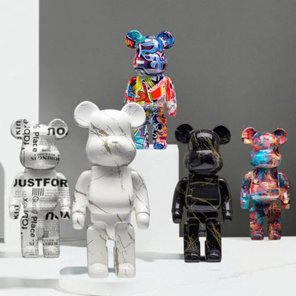 Stylish Bear Figurine for Home Decoration