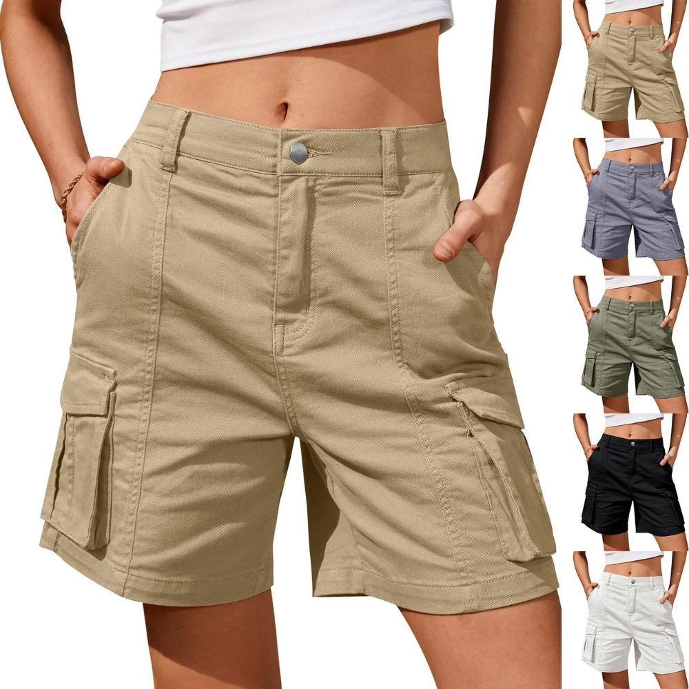 Comfortable Women's Casual Work Pant Shorts - Pexav