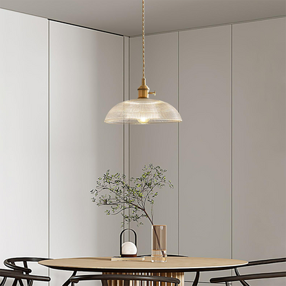 Simple Vintage Glass Drop Pendant Lamp