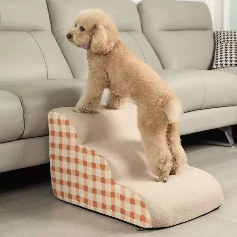 Pet Friendly Soft Puppy Steps for Bed or Couch