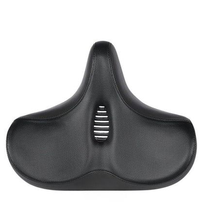 Big Cushion Bike Seat with Soft Padding and Water Resistant Cover - Pexav