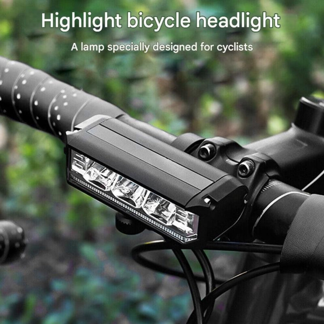 Ultra Bright 180° Bike Front Light with Battery