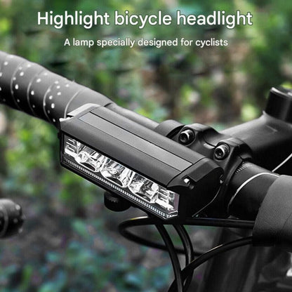 Ultra Bright 180° Bike Front Light with Battery