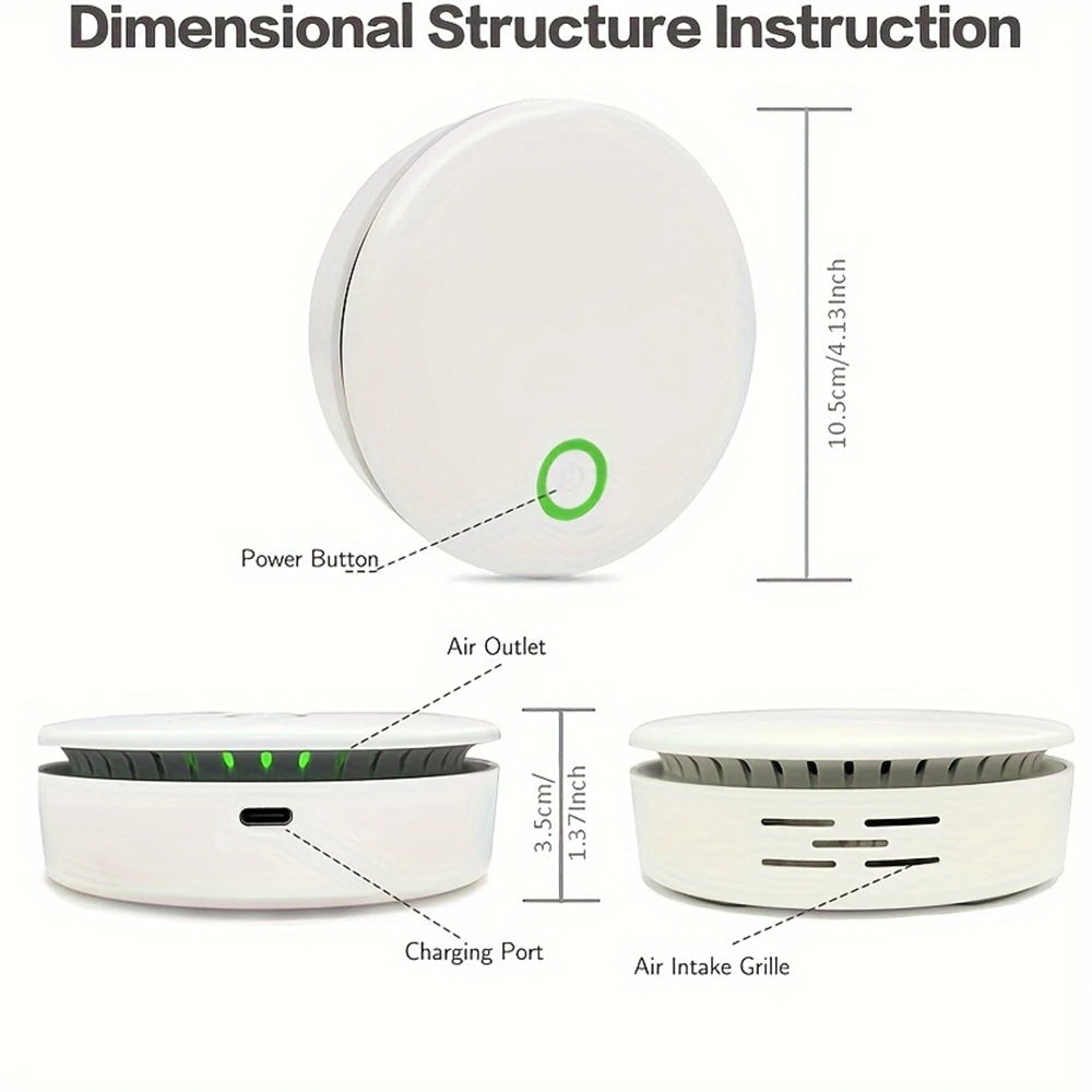 Compact Air Cleaner and Freshener