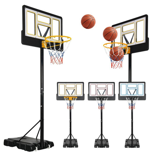 Adjustable Height Mobile Basketball System 4-10 FT - Pexav