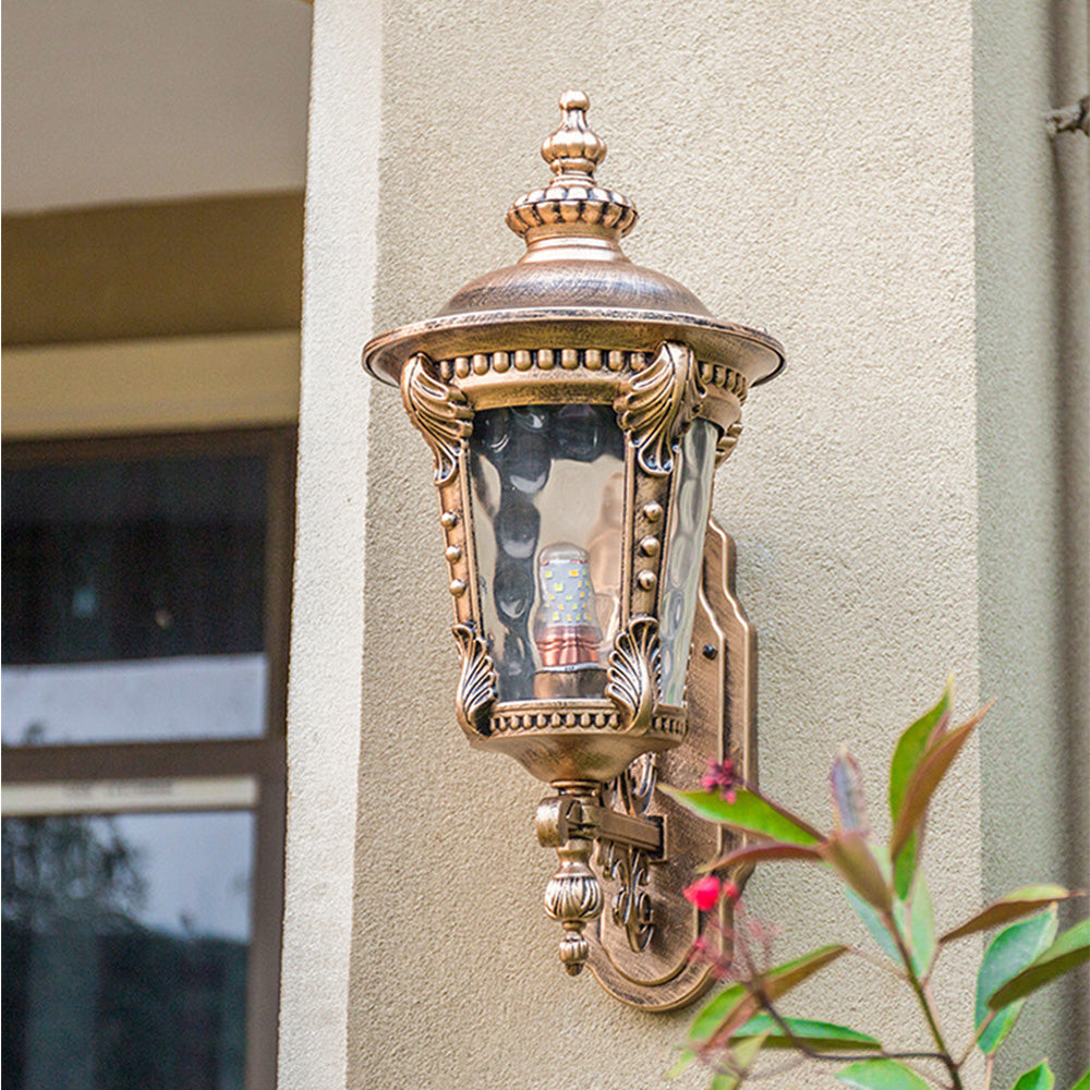 Classic Glass Outside Porch Lantern