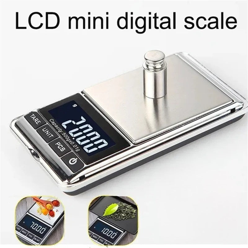 Compact Coffee Jewelry Box Scale
