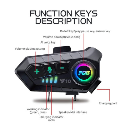 Wireless Helmet Communication System
