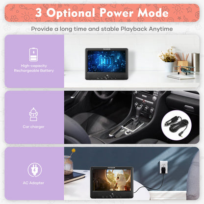 Portable Car DVD Entertainment System
