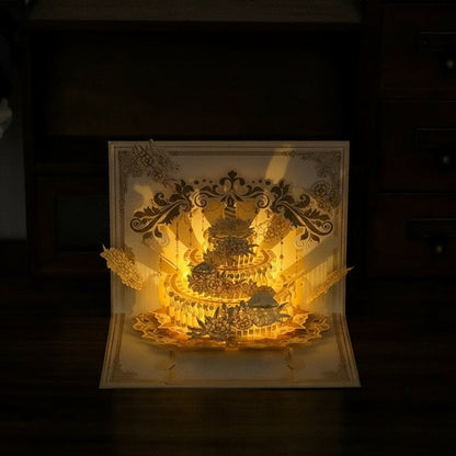 Bright Pop Up Happy Birthday Card - Pexav