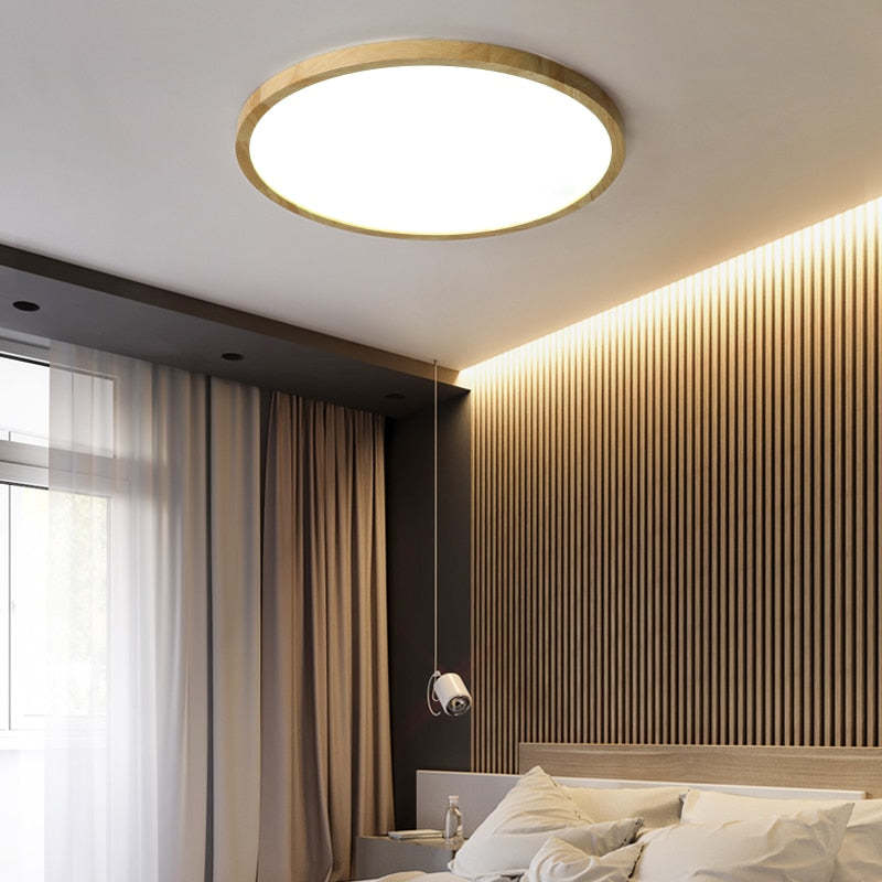 Asian Style Slim Round LED Ceiling Lamp