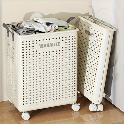Collapsible Mobile Laundry Basket