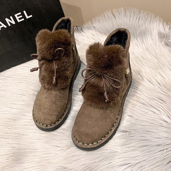 Warm Insulated Ladies Winter Ankle Boots