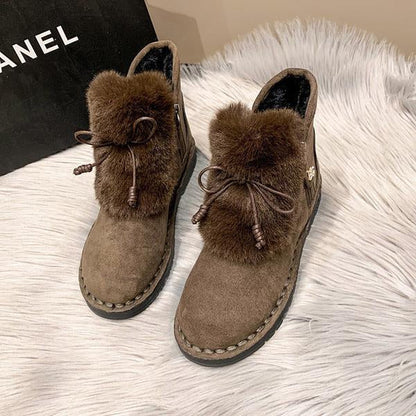 Warm Insulated Ladies Winter Ankle Boots