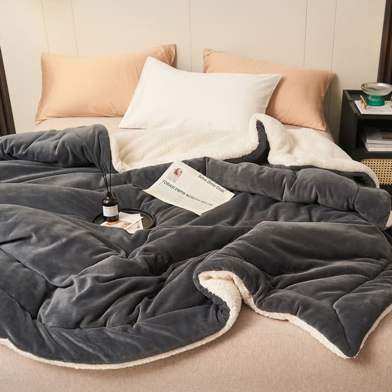Plush Reversible Shaggy Area Rug – Dense & Cozy