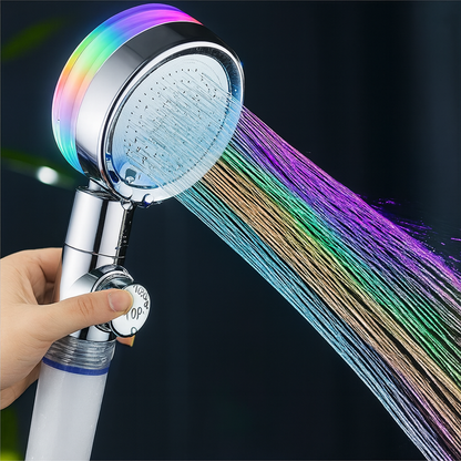 Vibrant Color LED Shower Head with High Pressure - Pexav