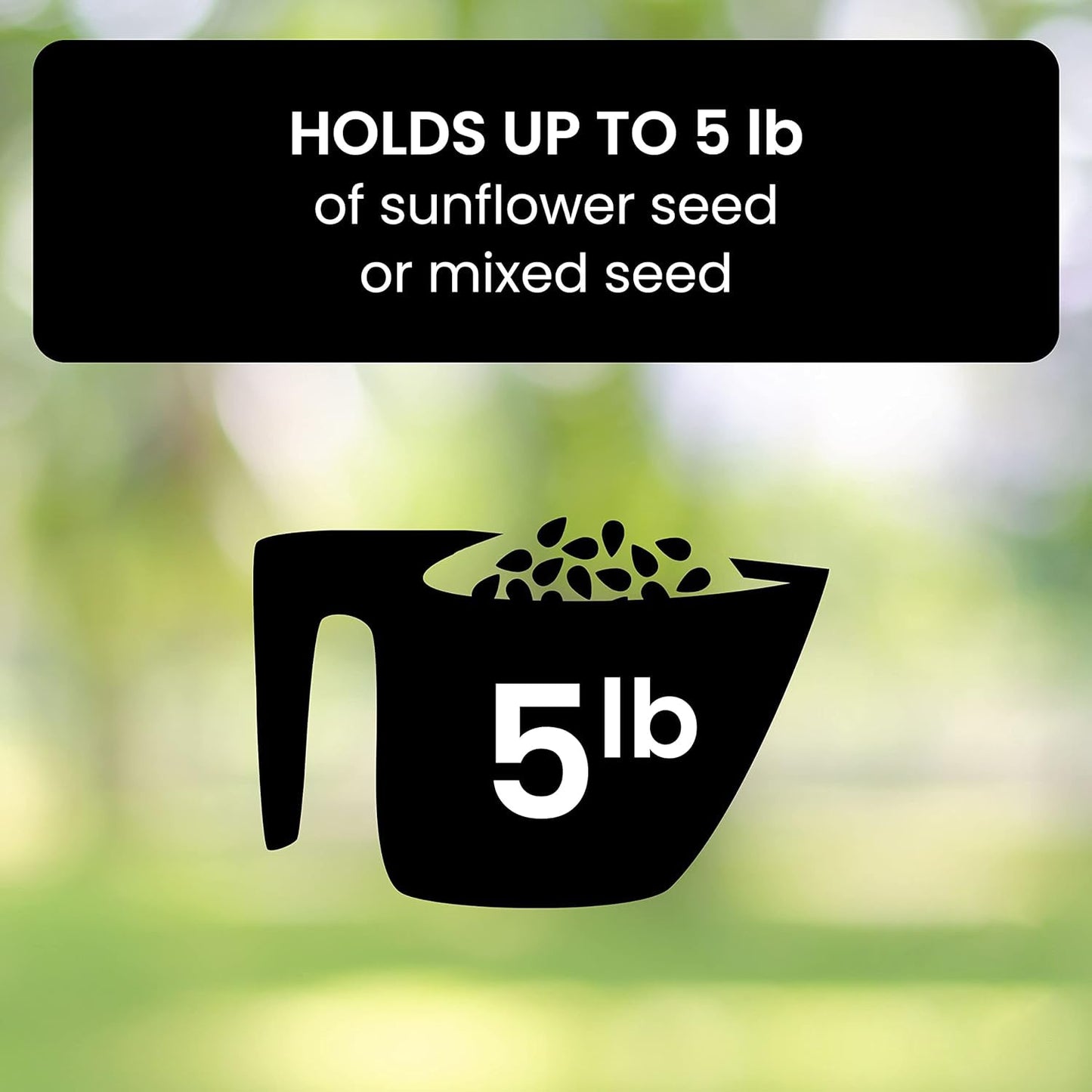 Rugged Animal Resistant Bird Feeder