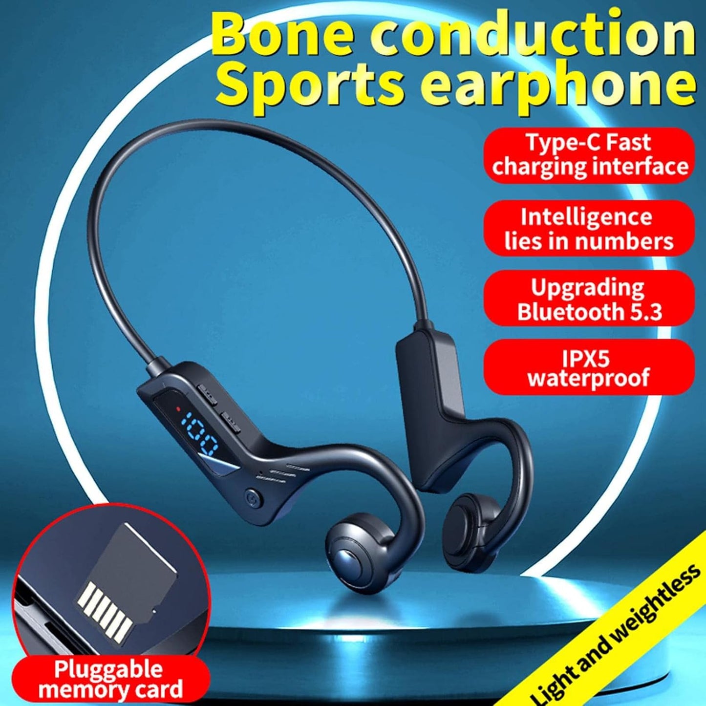 Wireless Open Ear Sports Headphones - Audyra