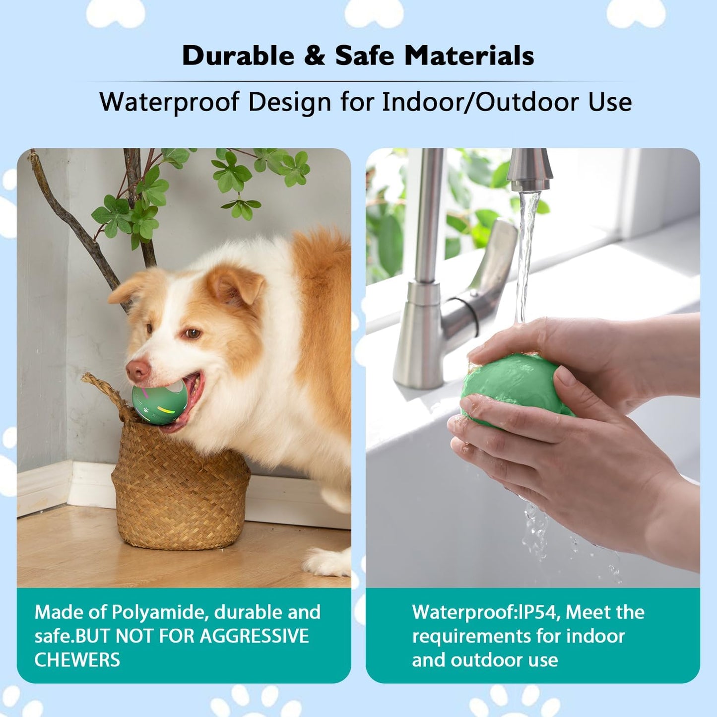 Fun Bouncy Pet Ball Toy