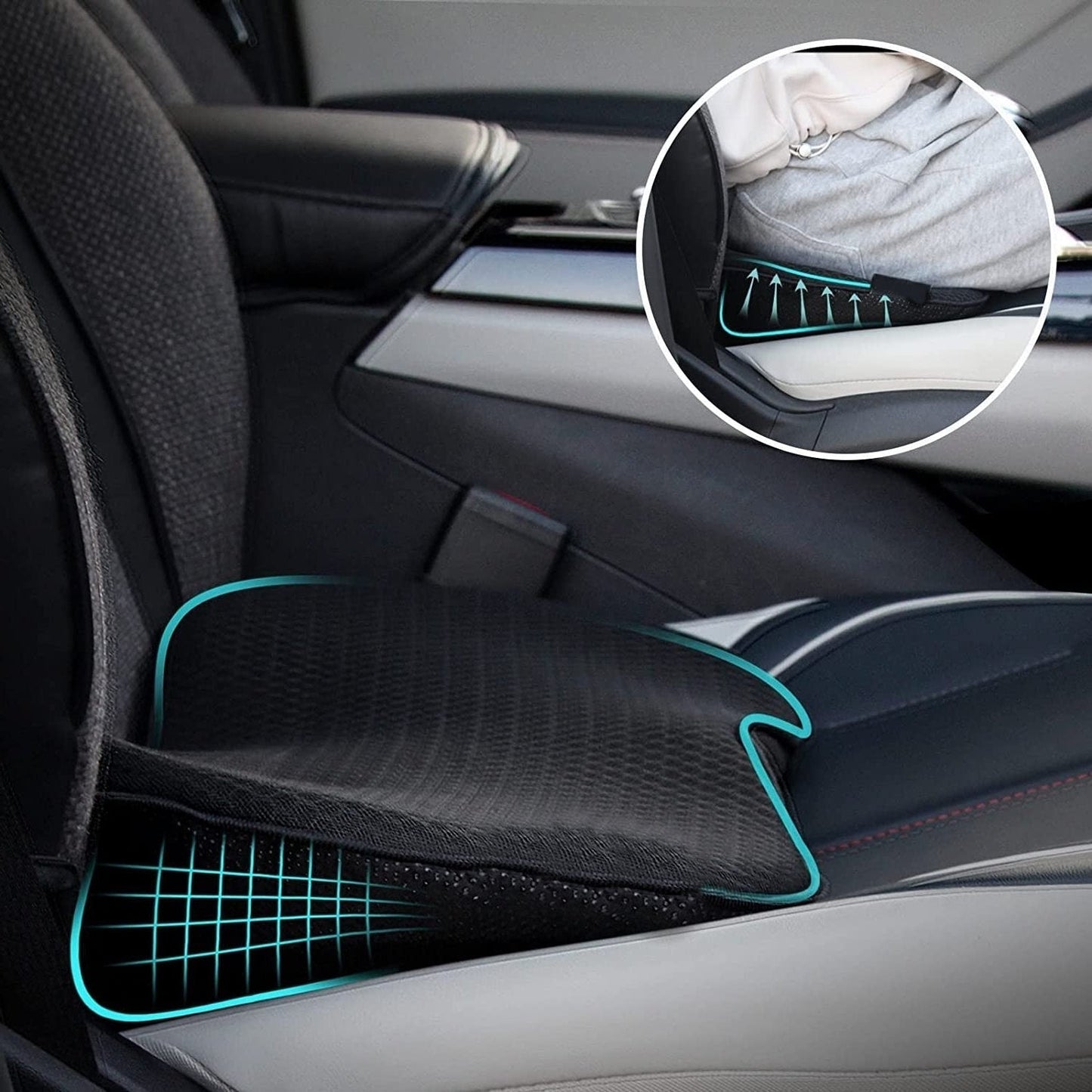 Comfortable Adult Car Seat Cushion with Memory Foam