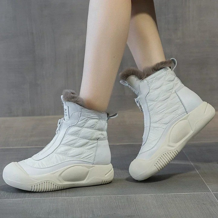 Insulated Warm Winter Women's Snow Boots - Pexav