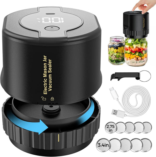 Compact Food Storage Vacuum Sealer Kit - Pexav