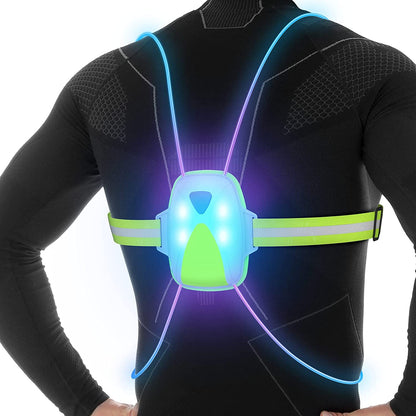Bright Reflective LED Running Safety Jacket