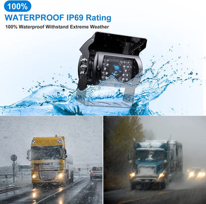 Universal Rear View Camera for Trucks and Trailers