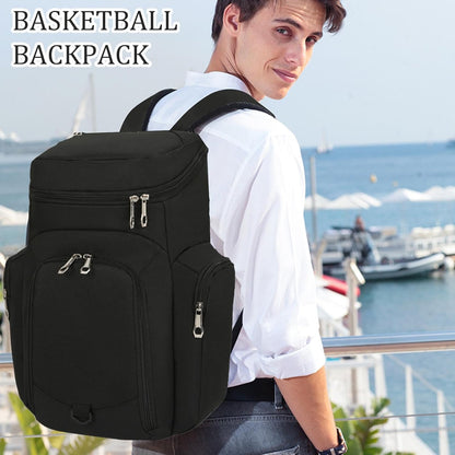 Big 30L Athletic Gym Backpack with Water Resistant Base