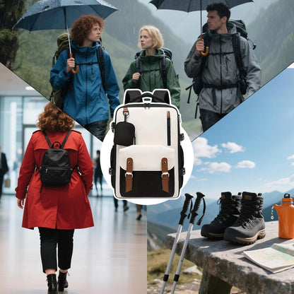 Spacious Water Resistant Expanding Travel Bag