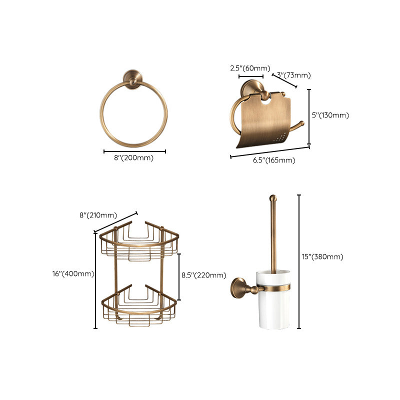 Classic Gold Bathroom Fixtures