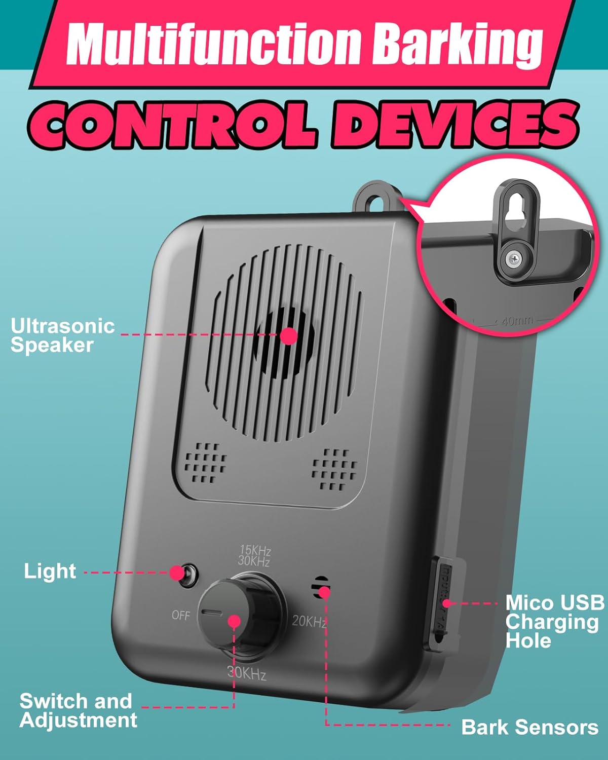 Effective Pet Barker Stopper with Long Range Control