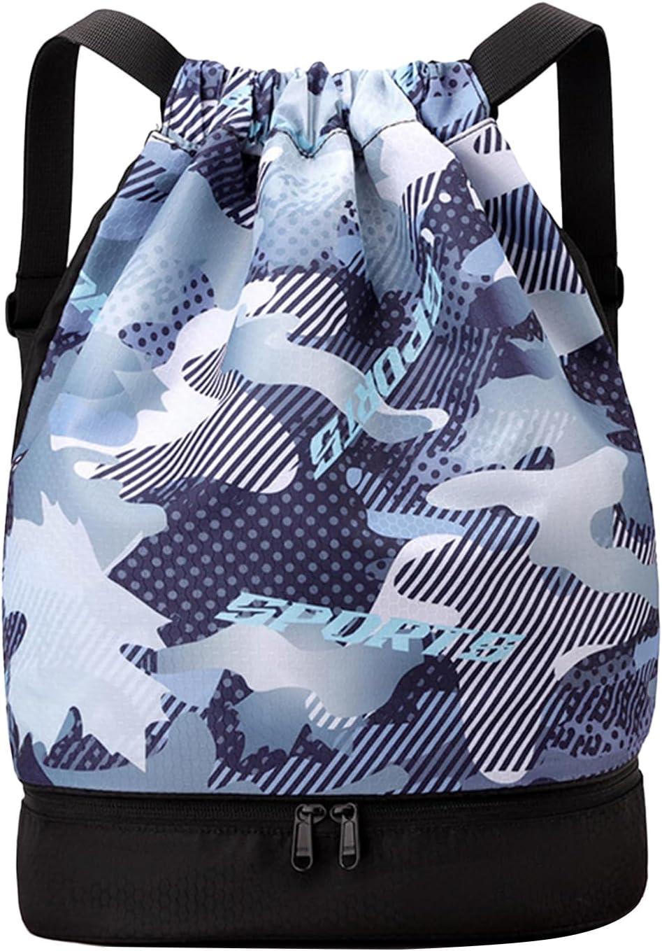 Athletic Gym Duffel Bag with Separate Shoe Pocket - Pexav