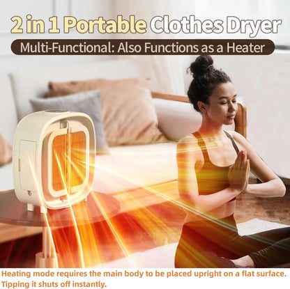 Space Saving Electric Clothes Dryer