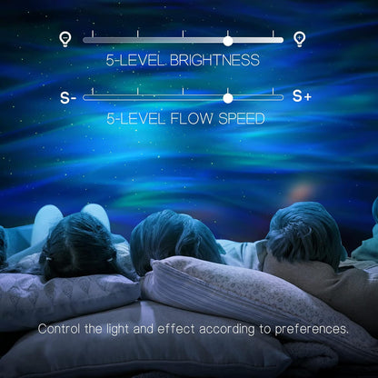 Colorful Night Sky Light Projector