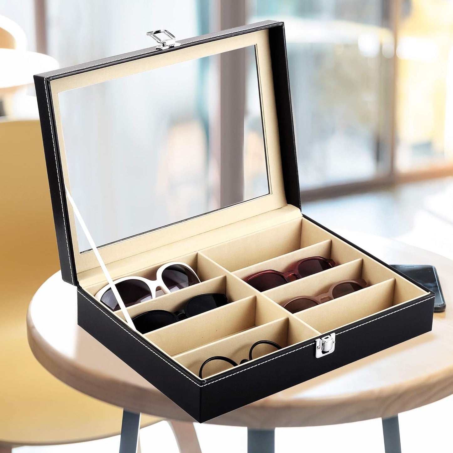 Sunglasses Holder Case Container