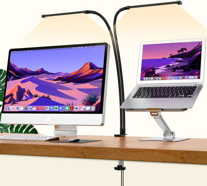 Flexible LED Desk Clamp Light with Adjustable Arm