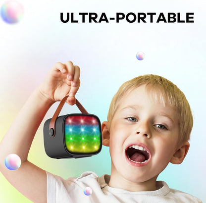 Compact Bluetooth Karaoke System with Microphones