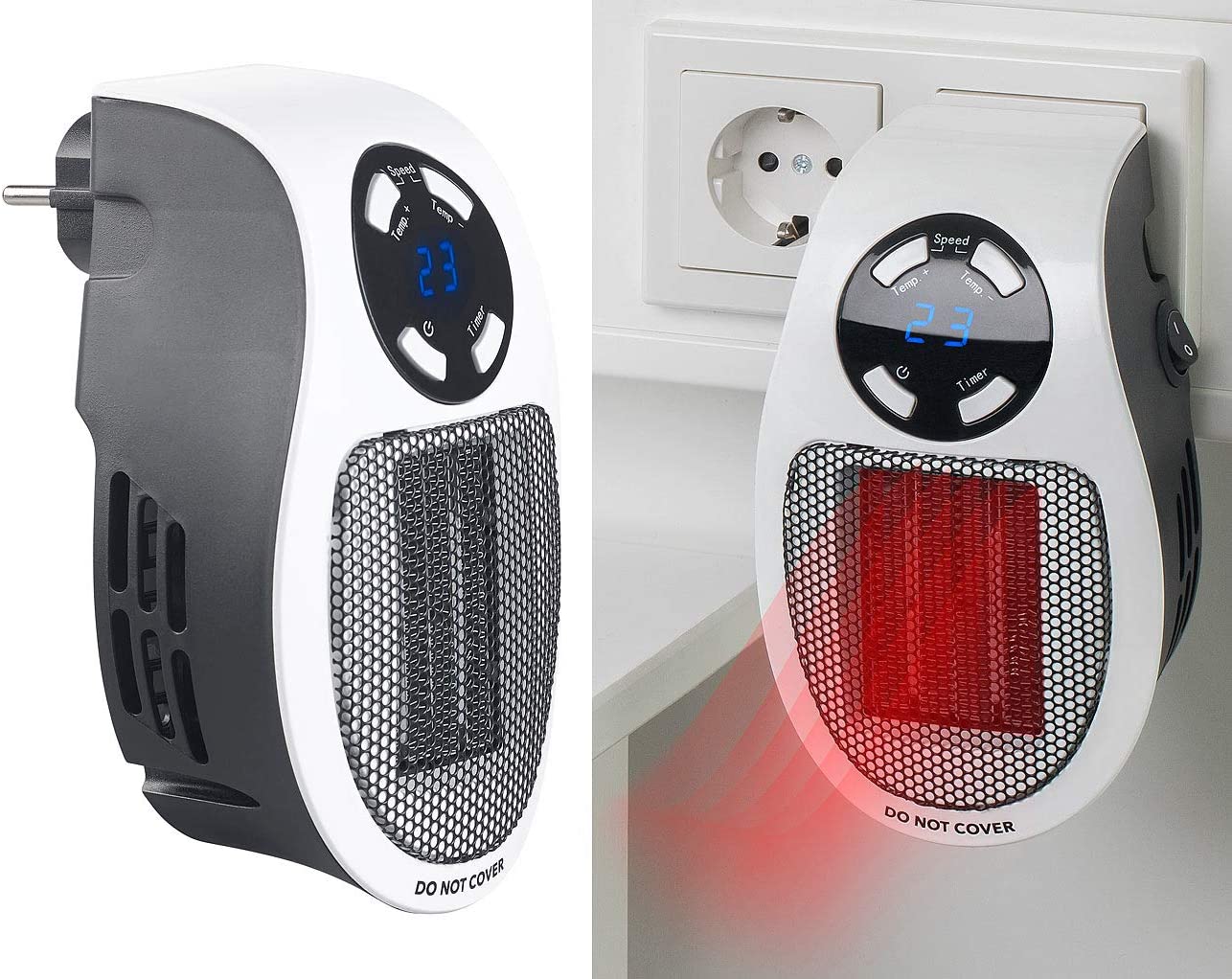 Compact Electric Space Heater For Small Rooms - Pexav