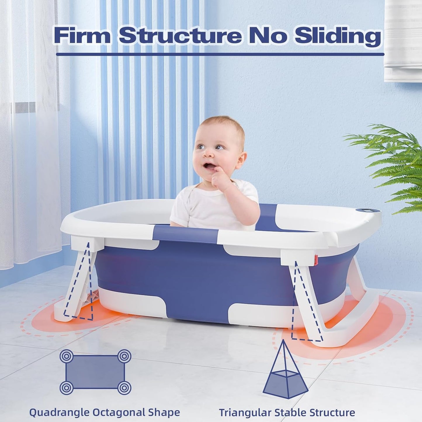 Soft Infant Bathing Tub