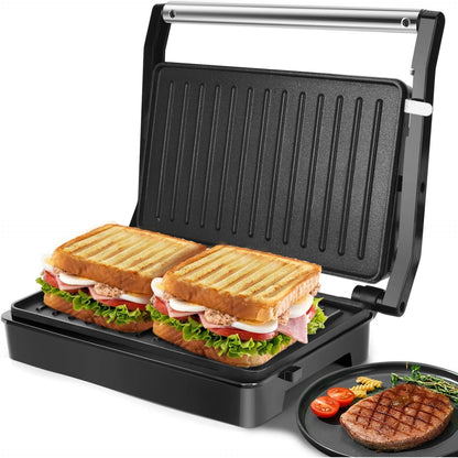 Electric Grill Panini Toaster - Pexav
