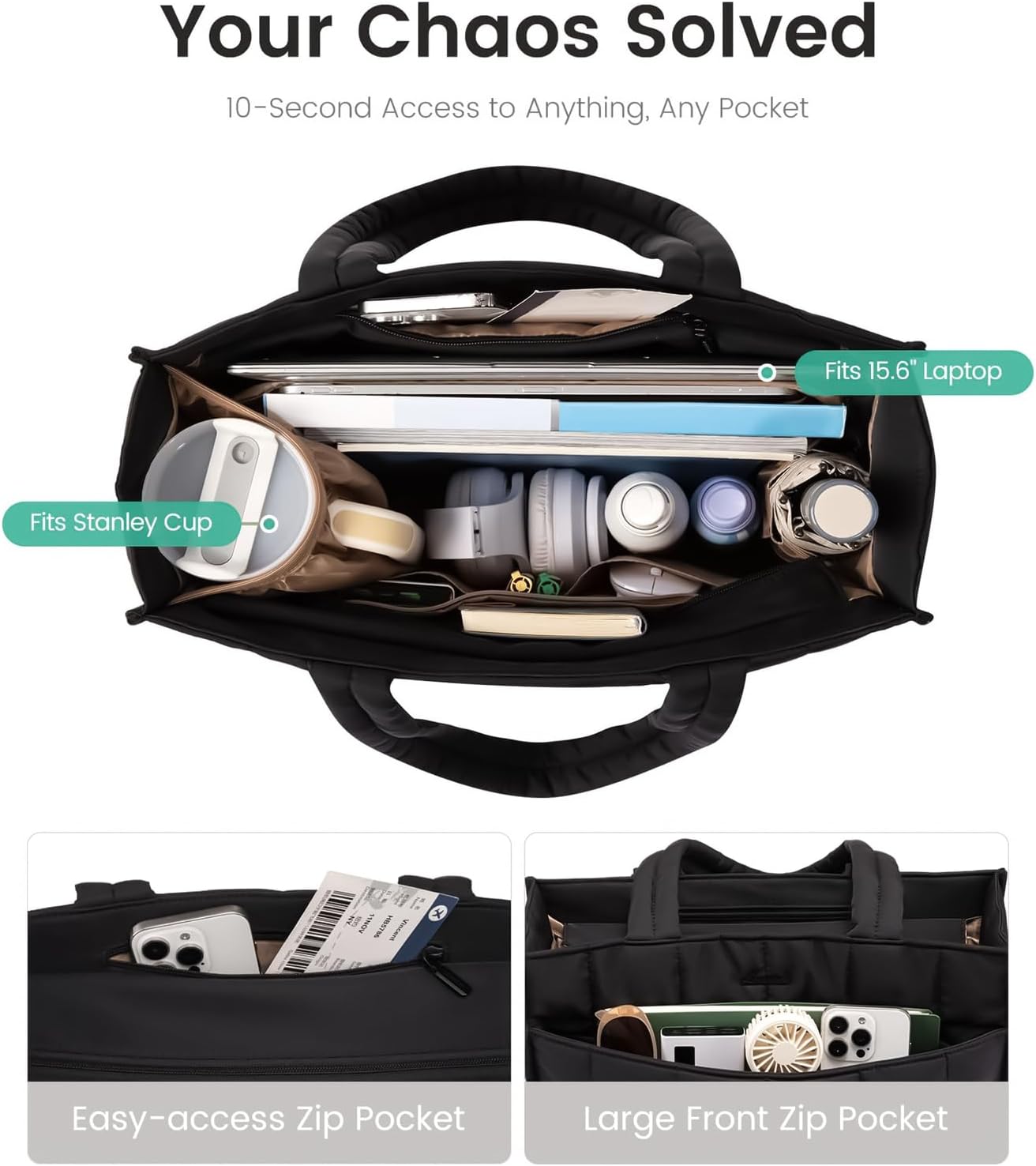Spacious Organized Laptop Backpack – Extra Large Computer Bag