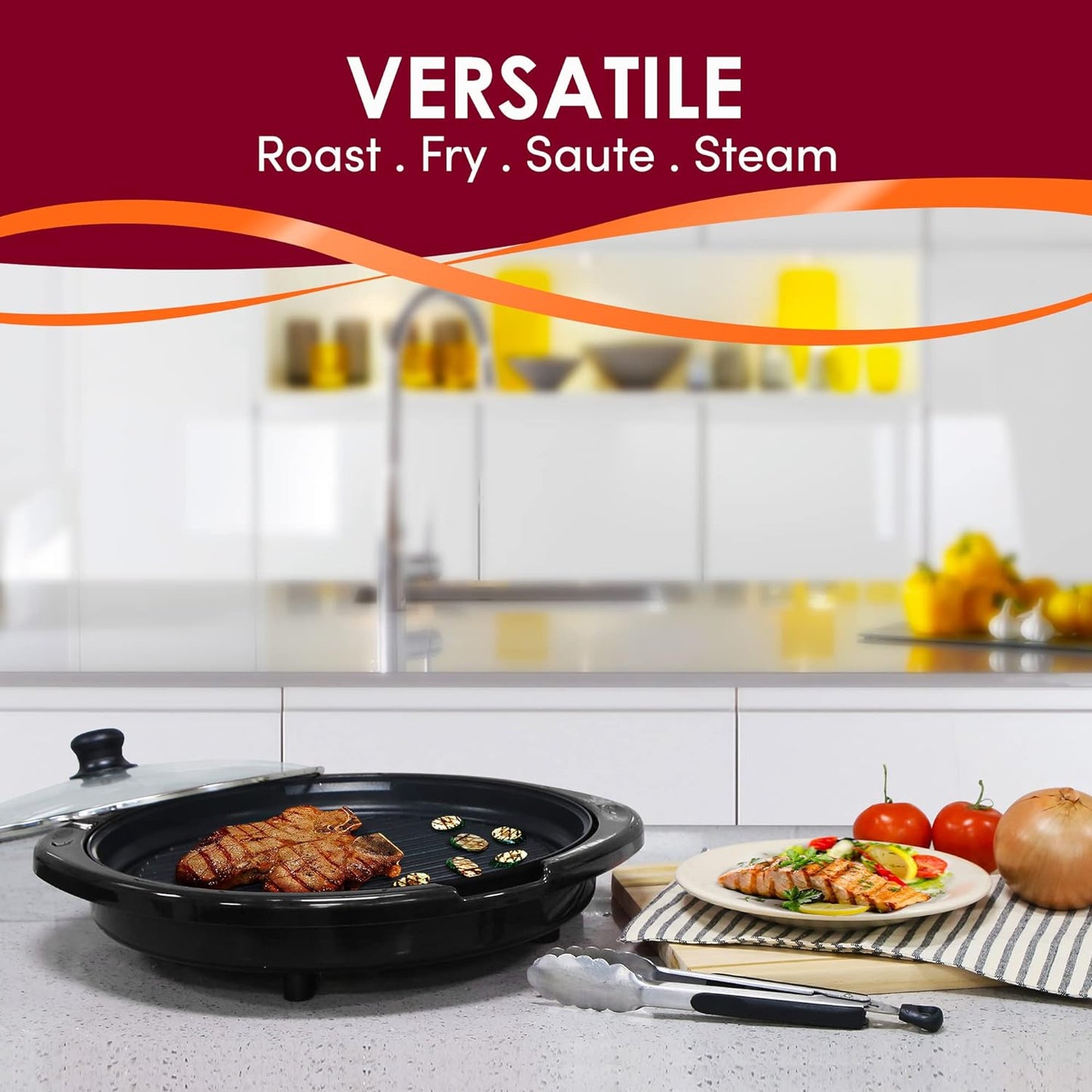 Indoor Portable Non Stick BBQ Electric Grill
